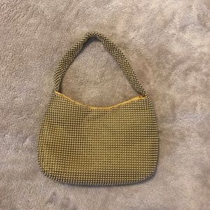 Small gold beaded purse